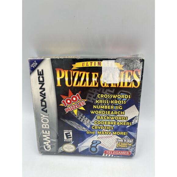 Ultimate Puzzle Games (Game Boy Advance, 2005) Sealed - Picture 2 of 9